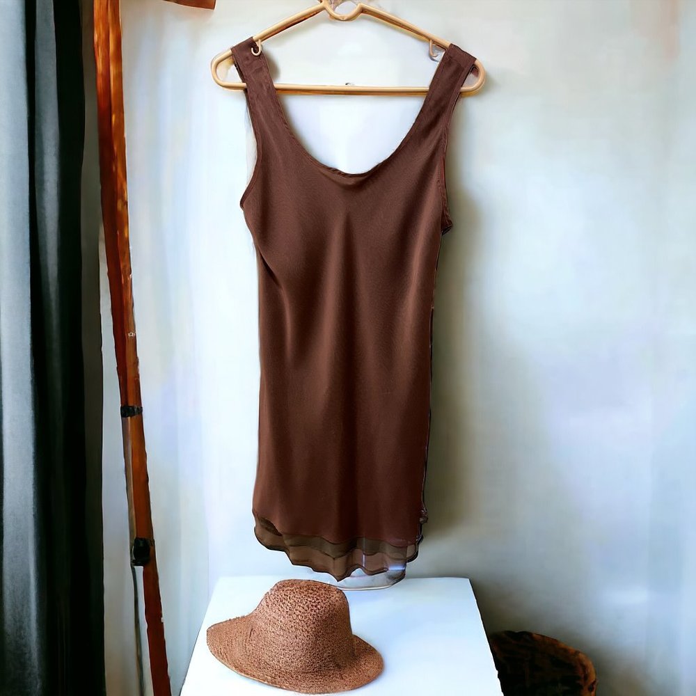 Betsy Johnson  Size L  Mauve Sleeveless dress